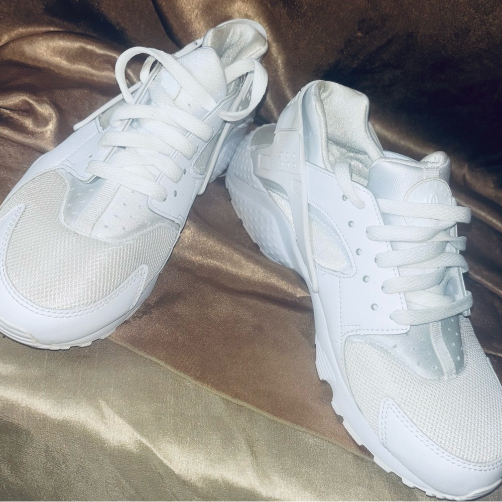 Nike Air Huarache Women's White Athletic Shoes